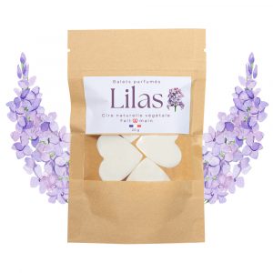 fondants parfumés lilas